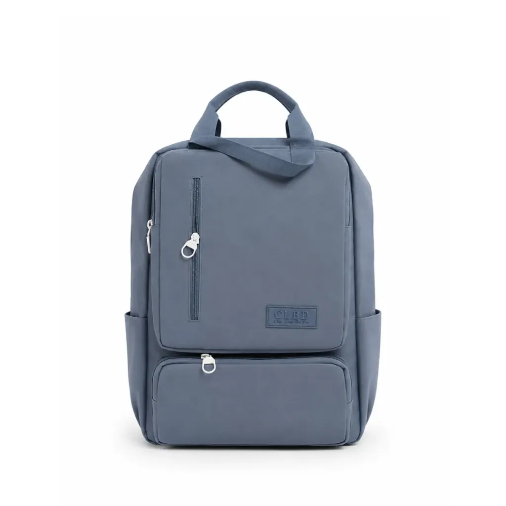 [SAC-C027] Cartable Bleu Gris pour Lycée & Collège