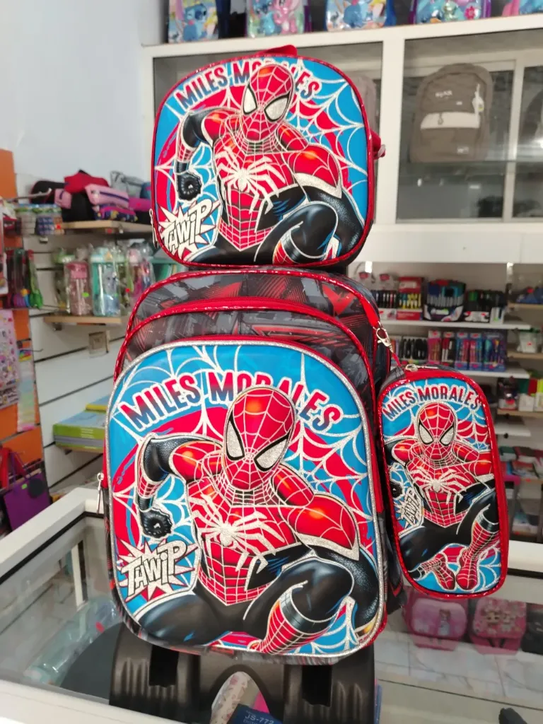 [SAC3-006] SAC à dos 3 pièces - Spiderman