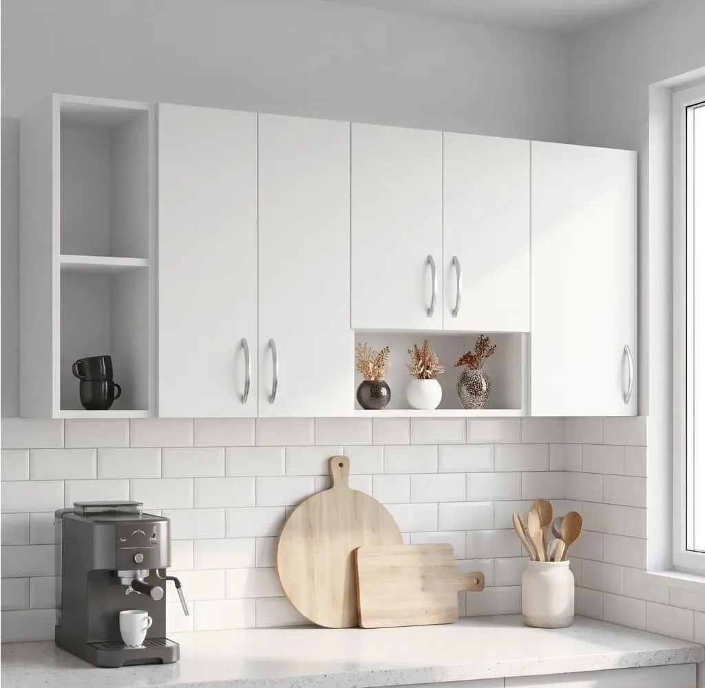 [MEP04-3B] Élément haut mural pour cuisine – 4 pièces 1.59 m BL
